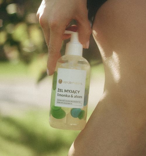 żel myjący limonka & aloes 2