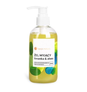 żel myjący limonka & aloes